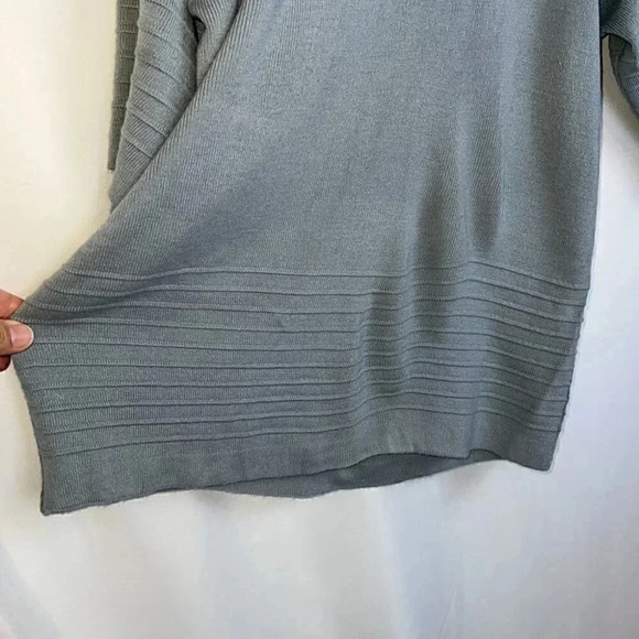 Vintage Hudsons Womens Knit Short Sleeve Sweater Slate Blue Size Medium‎ - Picture 3 of 5